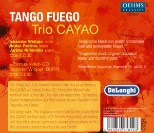 TANGO FUEGO TRIO CAYAO<br/><h5>Megjelenés: 2014-09-26</h5>