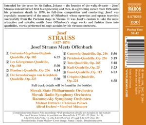 JOSEF STRAUSS MEETS OFFENBACH<br/><h5>Megjelenés: 2014-10-08</h5>