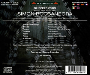 SIMON BOCCANEGRA<br/><h5>Megjelenés: 2015-07-29</h5>