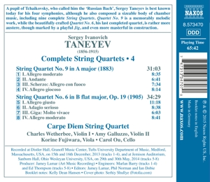 COMPLETE STRING QUARTETS 4<br/><h5>Megjelenés: 2015-12-01</h5>