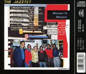 JAZZTET:MOMENT TO MOMENT<br/><h5>Megjelenés: 2015-12-11</h5>