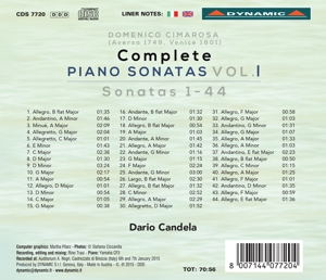 COMPLETE PIANO SONATAS 1<br/><h5>Megjelenés: 2016-01-04</h5>