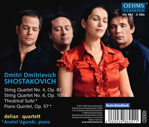 QUARTET OP.83/THEATRE SUITE<br/><h5>Megjelenés: 2016-01-04</h5>