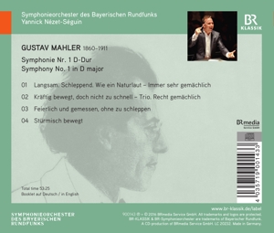 SYMPHONY NO.1 IN D MAJOR (LIVE)<br/><h5>Megjelenés: 2016-03-01</h5>