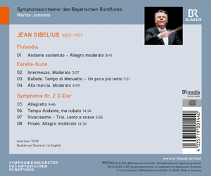 SYMPHONY NO.2/FINLANDIA/KARELIA SUITE<br/><h5>Megjelenés: 2016-05-02</h5>