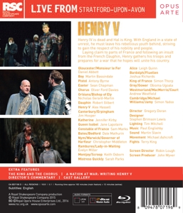 HENRY V: ROYAL SHAKESPEARE COMPANY<br/><h5>Megjelenés: 2016-06-17</h5>