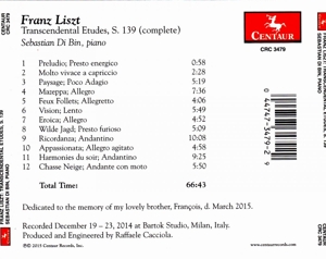 TRANSCENDENTAL ETUDES<br/><h5>Megjelenés: 2016-09-16</h5>