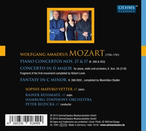 PIANO CONCERTOS NO.17&27<br/><h5>Megjelenés: 2016-09-05</h5>