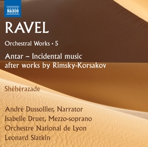 ORCHESTRAL WORKS 5: ANTAR/INCIDENTAL MUSIC/AFTER WORKS<br/><h5>Megjelenés: 2017-04-01</h5>