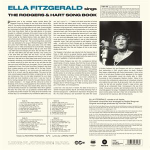 ELLA FITZGERALD SINGS THE RODGERS AND HART SONGBOOK<br/><h5>Megjelenés: 2017-05-12</h5>