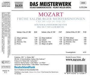 EARLY SALZBURGER MASTERWORKS<br/><h5>Megjelenés: 2012-01-01</h5>