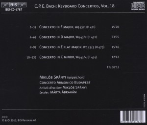 COMPLETE KEYBOARD CONCERTOS VOL.18<br/><h5>Megjelenés: 2012-06-18</h5>