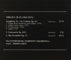 SYMPHONY NO.4/CANZONETTA<br/><h5>Megjelenés: 1999-02-27</h5>