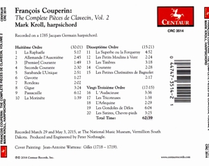 COMPLETE PIECES DE CLAVECIN VOL.2<br/><h5>Megjelenés: 2017-09-07</h5>