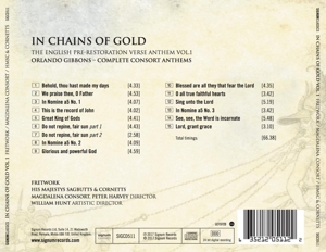 IN CHAINS OF GOLD: THE ENGLISH PRE-RESTORATION ANTHEM 1<br/><h5>Megjelenés: 2017-11-03</h5>