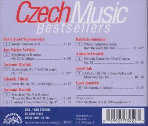 CZECH MUSIC BESTSELLERS<br/><h5>Megjelenés: 1998-07-30</h5>