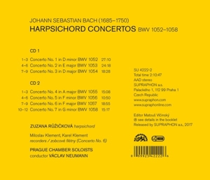 HARPSICHORD CONCERTOS<br/><h5>Megjelenés: 2017-08-03</h5>