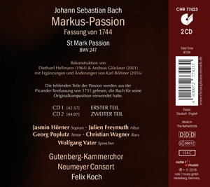 MARKUS-PASSION<br/><h5>Megjelenés: 2018-03-05</h5>