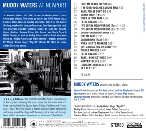 AT NEWPORT 1960/ MUDDY WATERS SINGS BIG BILL<br/><h5>Megjelenés: 2018-06-07</h5>