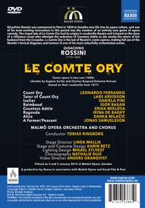 LE COMTE ORY: MALMV OPERA (RINGBORG)<br/><h5>Megjelenés: 2018-07-01</h5>