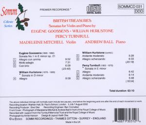 VIOLIN SONATAS/BRITISH TREASURES<br/><h5>Megjelenés: 2018-07-17</h5>