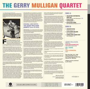 MULLIGAN, GERRY -QUARTET- GERRY MULLIGAN QUARTET (Vinyl LP) | Lemezkuckó CD bolt