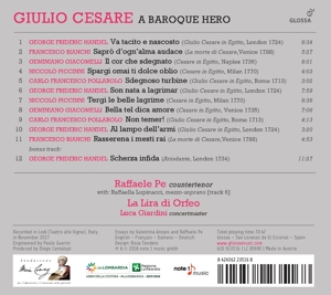 GIULIO CESARE - A BAROQUE HERO<br/><h5>Megjelenés: 2018-10-01</h5>