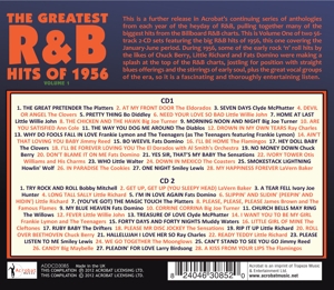 GREATEST R&B HITS OF 1956<br/><h5>Megjelenés: 2013-02-11</h5>