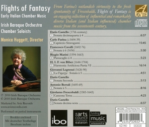 FLIGHTS OF FANTASY - EARLY ITALIAN CHAMBER MUSIC<br/><h5>Megjelenés: 2010-09-01</h5>