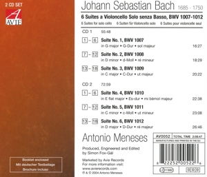 6 CELLO SUITES<br/><h5>Megjelenés: 2004-10-01</h5>