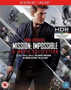 MISSION IMPOSSIBLE 6-MOVIE COLLECTION<br/><h5>Megjelenés: 2018-12-03</h5>