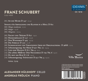 FRANZ SCHUBERT<br/><h5>Megjelenés: 2015-04-01</h5>