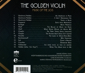 GOLDEN VIOLIN - MUSIC OF THE 20S<br/><h5>Megjelenés: 2019-02-08</h5>