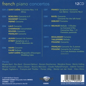 FRENCH PIANO CONCERTOS<br/><h5>Megjelenés: 2019-04-01</h5>