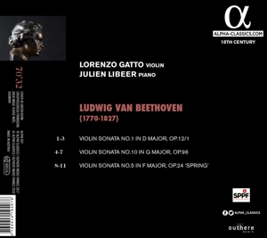 VIOLIN SONATAS NOS.1, 10 & 5 'SPRING'<br/><h5>Megjelenés: 2018-08-17</h5>