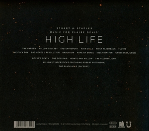 MUSIC FOR CLAIRE DENIS 'HIGH LIFE'<br/><h5>Megjelenés: 2019-04-19</h5>