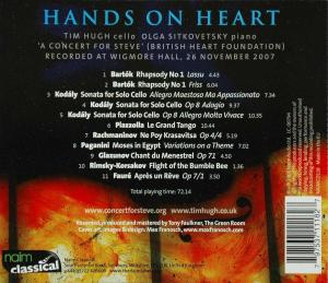 HANDS ON HEART<br/><h5>Megjelenés: 2011-01-03</h5>