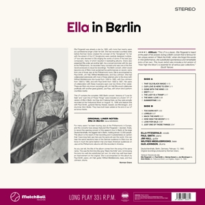 MACK THE KNIFE - ELLA IN BERLIN<br/><h5>Megjelenés: 2019-05-17</h5>