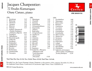 72 ETUDES KARNATIQUES<br/><h5>Megjelenés: 2019-06-07</h5>