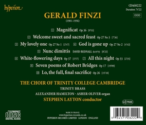 FINZI: CHORAL WORKS<br/><h5>Megjelenés: 2019-08-02</h5>