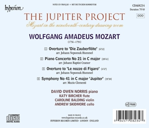 JUPITER PROJECT: MOZART/HUMMEL/CRAMER/CLEMENTI<br/><h5>Megjelenés: 2019-08-02</h5>