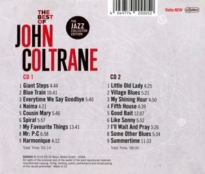 BEST OF JOHN COLTRANE<br/><h5>Megjelenés: 2019-09-06</h5>