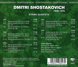 COMPLETE STRING QUARTETS<br/><h5>Megjelenés: 2019-10-04</h5>