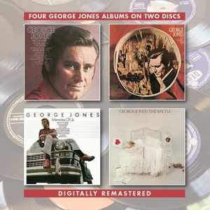 GEORGE JONES/IN A GOSPEL WAY/MEMORIES OF US /THE BATTLE<br/><h5>Megjelenés: 2019-11-01</h5>