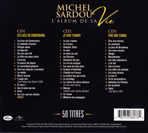 L'ALBUM DE SA VIE 50 TITRES<br/><h5>Megjelenés: 2019-10-18</h5>