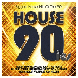 HOUSE 90'S - BIGGEST HOUSE HITS OF THE 90S<br/><h5>Megjelenés: 2019-11-01</h5>