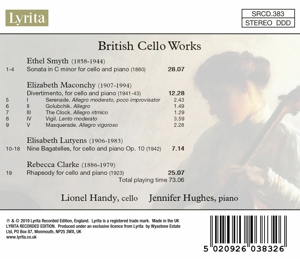 BRITISH CELLO WORKS<br/><h5>Megjelenés: 2019-11-01</h5>