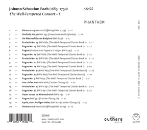 BACH: WELL-TEMPERED CONSORT I<br/><h5>Megjelenés: 2020-01-03</h5>
