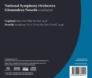 DVORAK/COPLAND: SYMPHONY NO.9/BILLY THE KID<br/><h5>Megjelenés: 2020-02-21</h5>