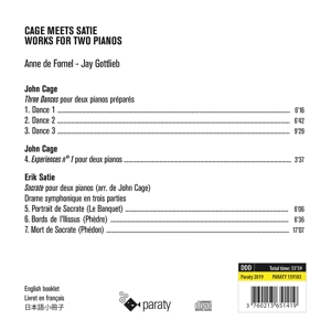 CAGE MEETS SATIE<br/><h5>Megjelenés: 2020-03-06</h5>